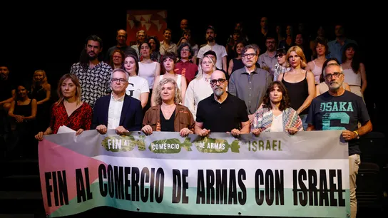 El mundo de la cultura pide a Sánchez el embargo integral de armas a Israel El mundo de la cultura pide a Sánchez el embargo integral de armas a Israel