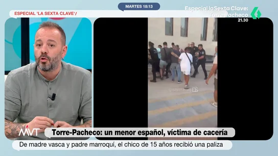 Antonio Maestre, sobre la ‘cacería’ en Torre Pacheco: "Es un racismo antimoro, les atacan por su aspecto" Antonio Maestre, sobre la ‘cacería’ en Torre Pacheco: "Es un racismo antimoro, les atacan por su aspecto"