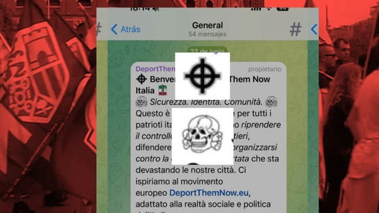 Deport Them Now, la plataforma nazi que comparte discurso con la ultraderecha española Deport Them Now, la plataforma nazi que comparte discurso con la ultraderecha española