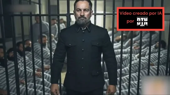 Vídeo de Deport Them Now creado con IA en el se ve a Santiago Abascal liderando un exterminio de marroquíes Vídeo de Deport Them Now creado con IA en el se ve a Santiago Abascal liderando un exterminio de marroquíes