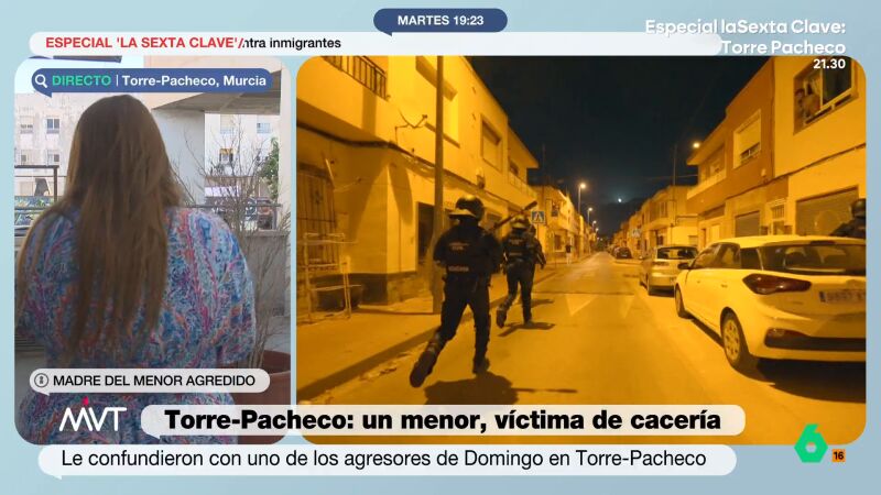 Habla la madre del menor agredido en Torre-Pacheco: "El imán les pidió que no intervinieran y lo dejaran en manos de la Policía"