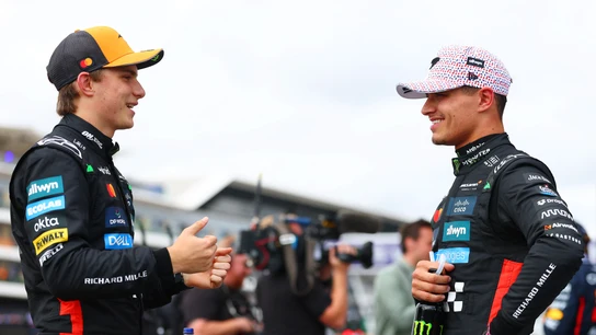 Oscar Piastri y Lando Norris Oscar Piastri y Lando Norris