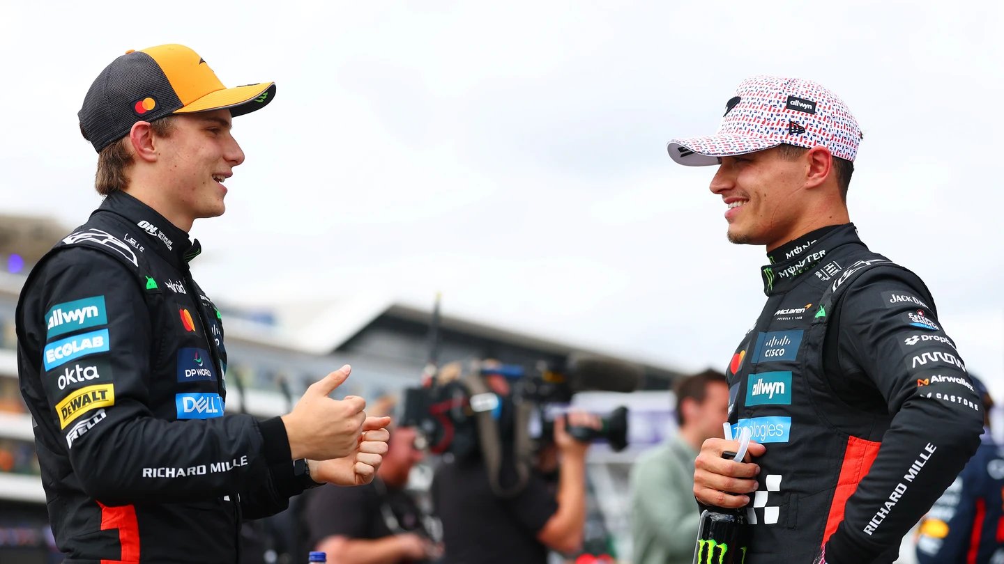 Oscar Piastri y Lando Norris Oscar Piastri y Lando Norris
