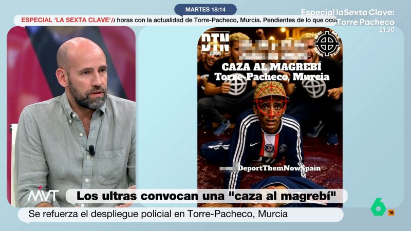 Gonzalo Miró, sobre la agresión a un joven en Torre-Pacheco: "Se recalca mucho que era español, ¿y si no lo fuera?"
