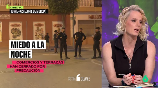 Zaida Cantera, sobre la situación en Torre-Pacheco: "El despliegue policial es suficiente. Hay más efectivos que manifestantes" Zaida Cantera, sobre la situación en Torre-Pacheco: "El despliegue policial es suficiente. Hay más efectivos que manifestantes"