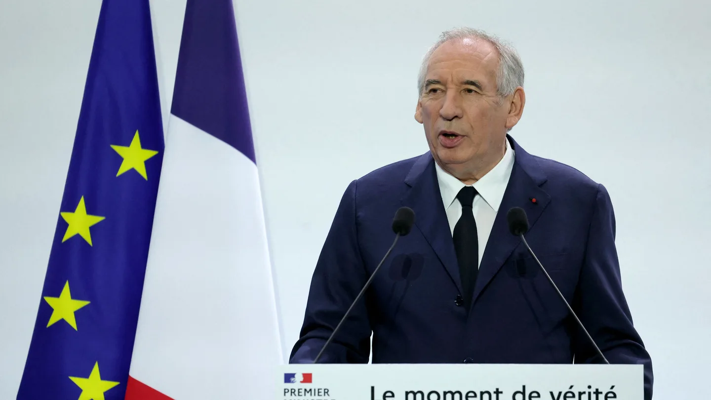 El primer ministro francés, François Bayrou, este martes El primer ministro francés, François Bayrou, este martes
