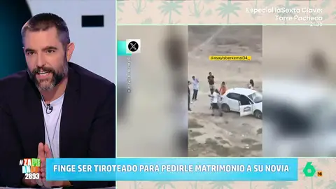 Un hombre finge ser tiroteado para pedirle matrimonio a su novia: "¿De verdad te quieres casar con una persona que ha ideado esto?" Un hombre finge ser tiroteado para pedirle matrimonio a su novia: "¿De verdad te quieres casar con una persona que ha ideado esto?"