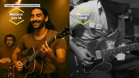 'Velvet Soundown', la banda de rock que no existe, pero ya compite con artistas reales en Spotify 'Velvet Soundown', la banda de rock que no existe, pero ya compite con artistas reales en Spotify