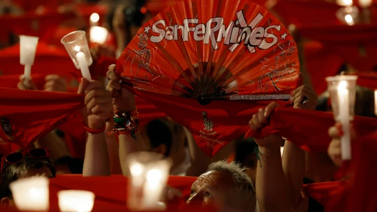 Pamplona se despide de los Sanfermines de 2025 con el 'Pobre de mí' Pamplona se despide de los Sanfermines de 2025 con el 'Pobre de mí'