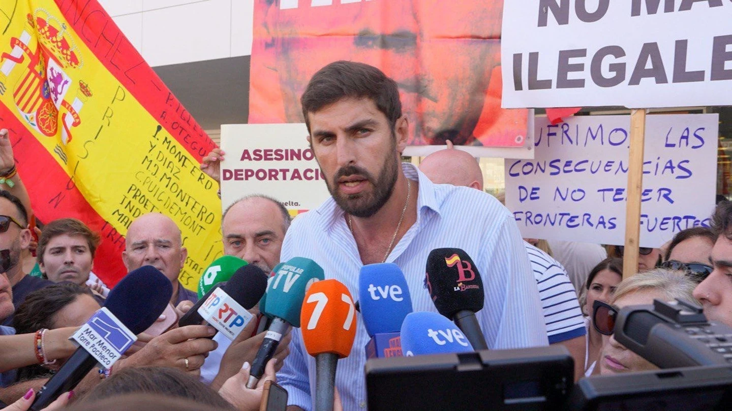 El líder de Vox en Murcia, José Ángel Antelo. El líder de Vox en Murcia, José Ángel Antelo.