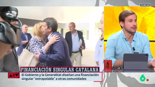 Pepe Luis Vázquez, sobre la financiación singular: "Se junta el hambre de los politicos independentistas y las ganas de comer de un presidente que necesita el apoyo ellos" Pepe Luis Vázquez, sobre la financiación singular: "Se junta el hambre de los politicos independentistas y las ganas de comer de un presidente que necesita el apoyo ellos"