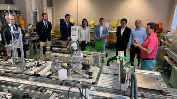 Visita a la UJA de responsables de la empresa china Tianneng