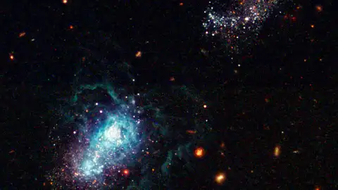Galaxia IZw18 Galaxia IZw18