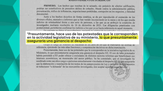 El auto de imputación de Cristóbal Montoro El auto de imputación de Cristóbal Montoro