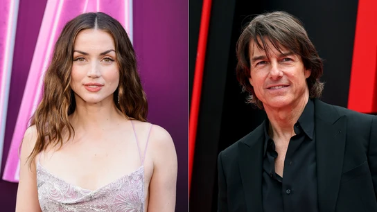 Ana de Armas y Tom Cruise Ana de Armas y Tom Cruise