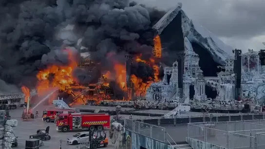 Un incendio arrasa el escenario principal de Tomorrowland en Bélgica a dos días del inicio del festival Un incendio arrasa el escenario principal de Tomorrowland en Bélgica a dos días del inicio del festival