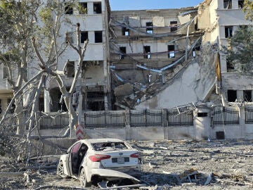 Ataque del Ejército de Israel contra el complejo del Ministerio de Defensa en la capital de Siria, Damasco