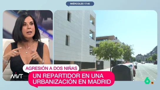 Bea de Vicente analiza el perfil del repartidor acusado de agredir sexualmente a dos niñas: "Es un depredador, un infantofilico" Bea de Vicente analiza el perfil del repartidor acusado de agredir sexualmente a dos niñas: "Es un depredador, un infantofilico"