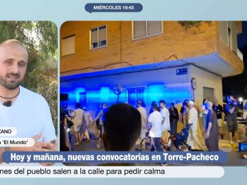 Andros Lozano habla con los jóvenes migrantes de Torre-Pacheco: "Me decían 'queremos transmitir un mensaje de paz'"