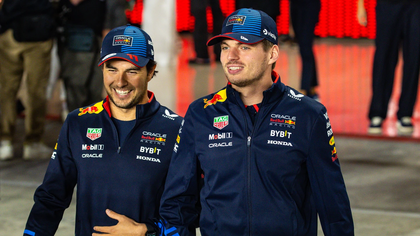 Sergio Pérez y Max Verstappen Sergio Pérez y Max Verstappen