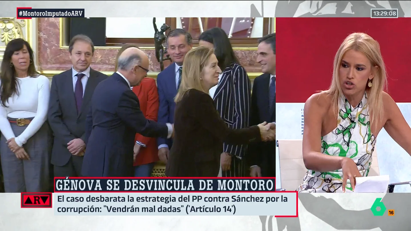 Afra Blanco acusa al PP de incoherencia en el caso Montoro: "Exigen explicaciones a Sánchez, pero ¿qué sabía Feijóo?" Afra Blanco acusa al PP de incoherencia en el caso Montoro: "Exigen explicaciones a Sánchez, pero ¿qué sabía Feijóo?"