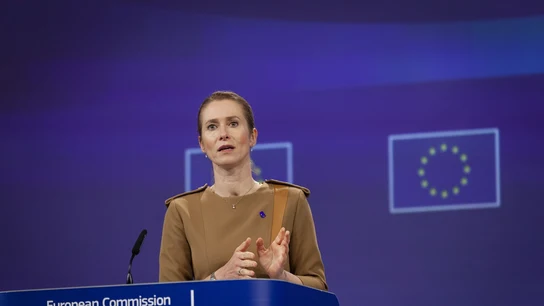 Imagen de archivo de la alta representante de Política Exterior de la UE, Kaja Kallas. Imagen de archivo de la alta representante de Política Exterior de la UE, Kaja Kallas.