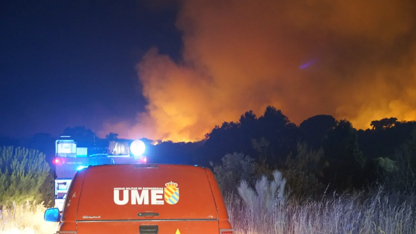 El incendio en Méntrida (Toledo) que afecta a Madrid El incendio en Méntrida (Toledo) que afecta a Madrid