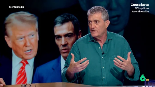 Guillermo Fesser cree que el 5% de inversión en defensa que exige Trump "es para contrarrestar un 6,5% que invierte Rusia" Guillermo Fesser cree que el 5% de inversión en defensa que exige Trump "es para contrarrestar un 6,5% que invierte Rusia"