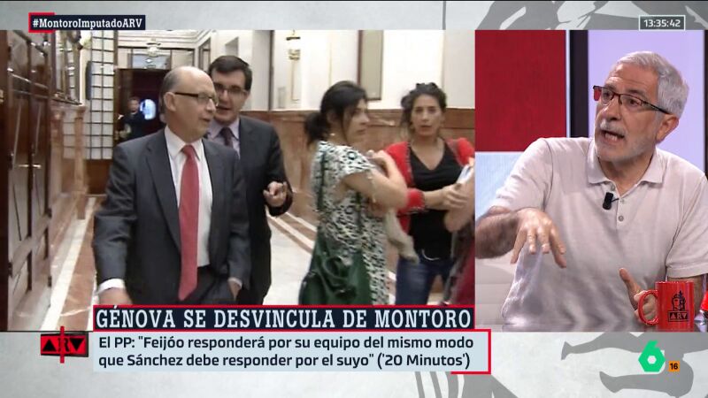 Gaspar Llamazares acusa al PP de doble moral ante la imputación de Montoro: "Guantes de seda para los suyos, presunción de culpabilidad para los demás"
