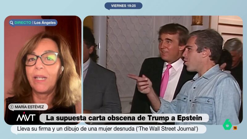 María Estévez, sobre Donald Trump y la lista Epstein: "Es la primera vez que vemos grietas en el movimiento MAGA"
