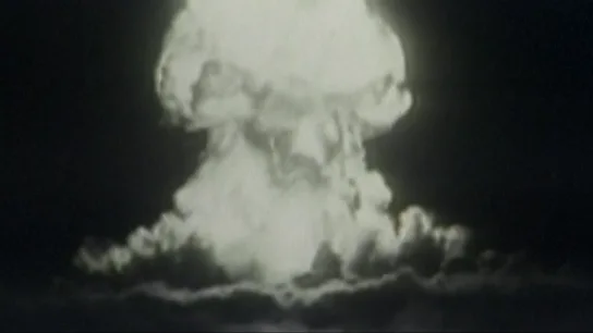Imagen de la explosión de la bomba nuclear Imagen de la explosión de la bomba nuclear