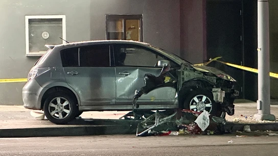 El coche del atropello en Los Ángeles El coche del atropello en Los Ángeles
