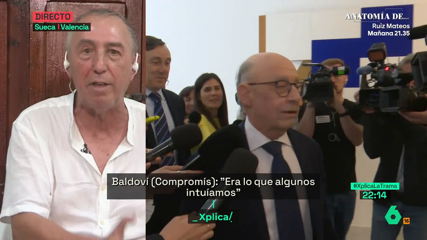 Baldoví, tras destaparse el caso de Montoro: "Nunca habíamos visto este nivel de corrupción, mafia y poca vergüenza" Baldoví, tras destaparse el caso de Montoro: "Nunca habíamos visto este nivel de corrupción, mafia y poca vergüenza"