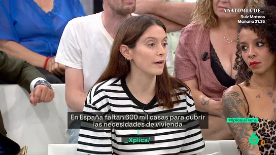 El aplaudido discurso de una joven sobre el problema de la vivienda: "Es imposible emanciparse, ni mudándonos con parejas o cuartetos" El aplaudido discurso de una joven sobre el problema de la vivienda: "Es imposible emanciparse, ni mudándonos con parejas o cuartetos"