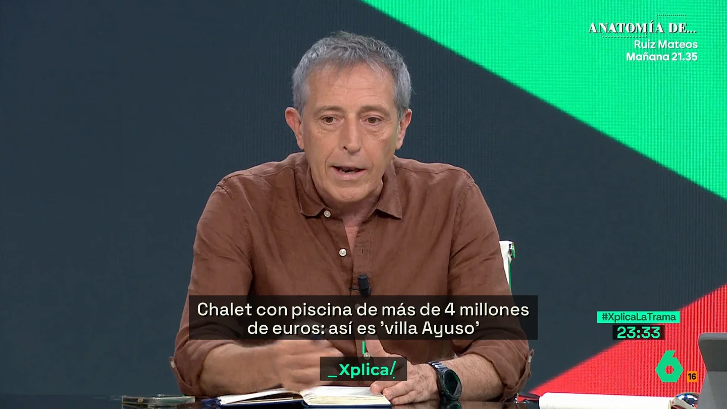 Miguel Ángel Campos, tras quedarse Ayuso en un chalet de la Comunidad: "Esto después de hacer bandera de los 'palacios' de Sánchez" Miguel Ángel Campos, tras quedarse Ayuso en un chalet de la Comunidad: "Esto después de hacer bandera de los 'palacios' de Sánchez"
