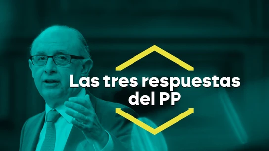 Las tres respuestas del PP Las tres respuestas del PP