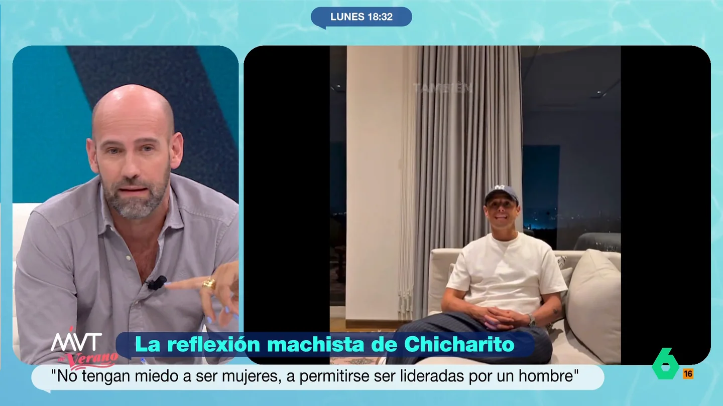 Gonzalo Miró, sobre la reflexión machista de Chicharito: "Ser un neandertal no es un delito" Gonzalo Miró, sobre la reflexión machista de Chicharito: "Ser un neandertal no es un delito"