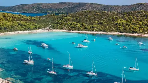 Sakarun Beach. Croacia Sakarun Beach. Croacia