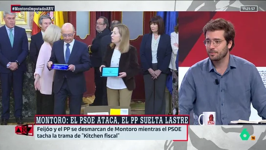 Alán Barroso destaca que el caso Montoro y el caso Koldo dejan en una situación "terrible" a la política: "Gana la extrema derecha" Alán Barroso destaca que el caso Montoro y el caso Koldo dejan en una situación "terrible" a la política: "Gana la extrema derecha"
