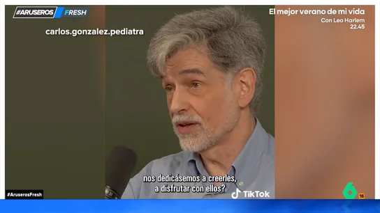 El pediatra Carlos González, sobre castigar a los hijos: "¿Cuántos llantos evitaríamos si en vez de reñirles...?" El pediatra Carlos González, sobre castigar a los hijos: "¿Cuántos llantos evitaríamos si en vez de reñirles...?"