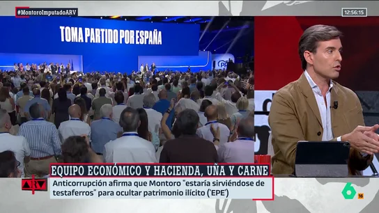 Montesinos destaca que el 'caso Montoro' "mancha la marca del PP": "Lo que se vivió en el Gobierno de Rajoy era una bomba de relojería" Montesinos destaca que el 'caso Montoro' "mancha la marca del PP": "Lo que se vivió en el Gobierno de Rajoy era una bomba de relojería"