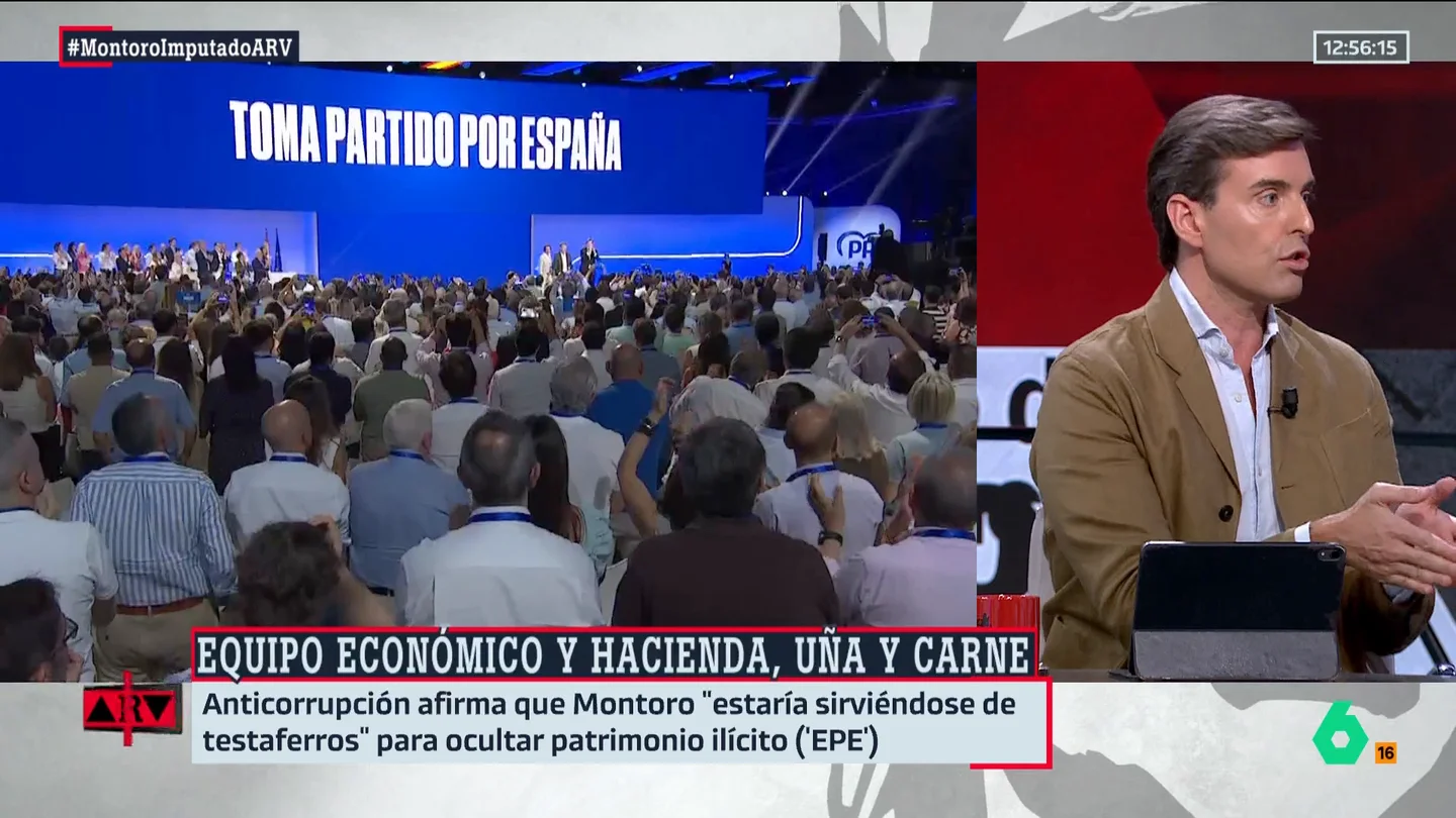 Montesinos destaca que el 'caso Montoro' "mancha la marca del PP": "Lo que se vivió en el Gobierno de Rajoy era una bomba de relojería" Montesinos destaca que el 'caso Montoro' "mancha la marca del PP": "Lo que se vivió en el Gobierno de Rajoy era una bomba de relojería"