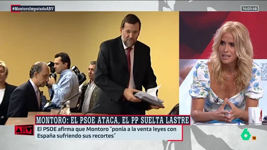 Afra Blanco destaca que Montoro "presuntamente" se estaba "forrando" mientras se le pedía a los españoles que se "apretasen el cinturón" Afra Blanco destaca que Montoro "presuntamente" se estaba "forrando" mientras se le pedía a los españoles que se "apretasen el cinturón"