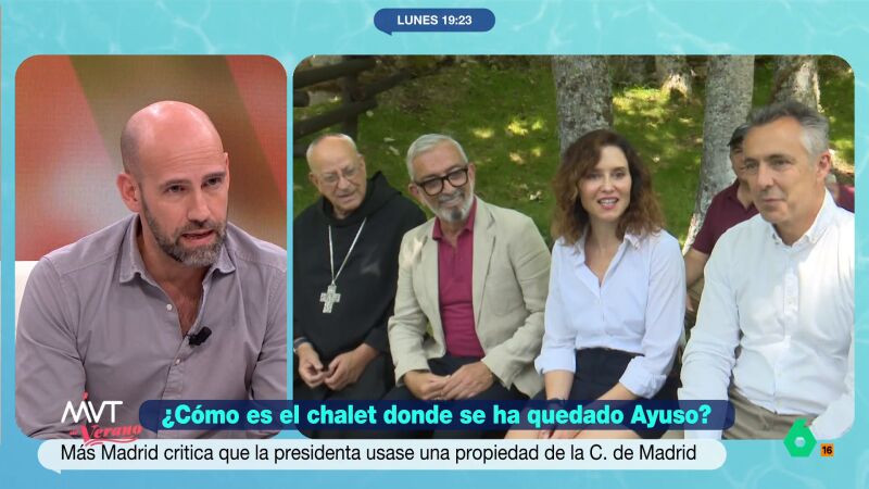 Gonzalo Miró y el "cinismo" de Ayuso: "Cada vez que crítica a alguien es porque está haciendo exactamente lo mismo o peor"