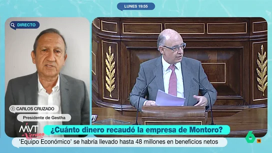 Carlos Cruzado y el "problema" para los técnicos de Hacienda tras el escándalo Montoro: "La sombra de duda sobre nuestro trabajo" Marina Valdés entrevista a Carlos Cruzado, presidente de Gestha, que en este vídeo analiza el caso Montoro y recuerda que "el ministro de Hacienda no puede acceder a datos fiscales y menos hacer uso de ellos".
