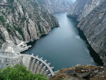 Mirador del Fraile al río Duero, en Aldeadávila de la Ribera Mirador del Fraile al río Duero, en Aldeadávila de la Ribera