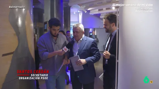 "No me suelo enfadar": Santos Cerdán se sincera con Isma Juárez durante la presentación del libro de Zapatero "No me suelo enfadar": Santos Cerdán se sincera con Isma Juárez durante la presentación del libro de Zapatero