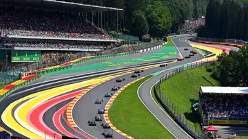 Eau Roug, la curva más famosa del circuito de Spa-Francorchamps Eau Roug, la curva más famosa del circuito de Spa-Francorchamps