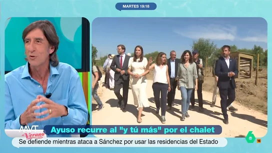 Benjamín Prado, sobre Ayuso: "Entre Rascafría y el ático, esta mujer no sabe cómo está el precio de la vivienda" Benjamín Prado, sobre Ayuso: "Entre Rascafría y el ático, esta mujer no sabe cómo está el precio de la vivienda"
