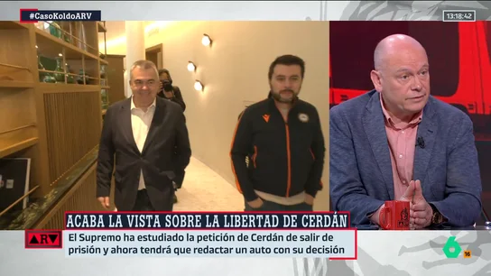 Gabi Sanz, sobre Santos Cerdán: "Los tres acabarán cantando porque se enfrentan a penas muy graves" Gabi Sanz, sobre Santos Cerdán: "Los tres acabarán cantando porque se enfrentan a penas muy graves"